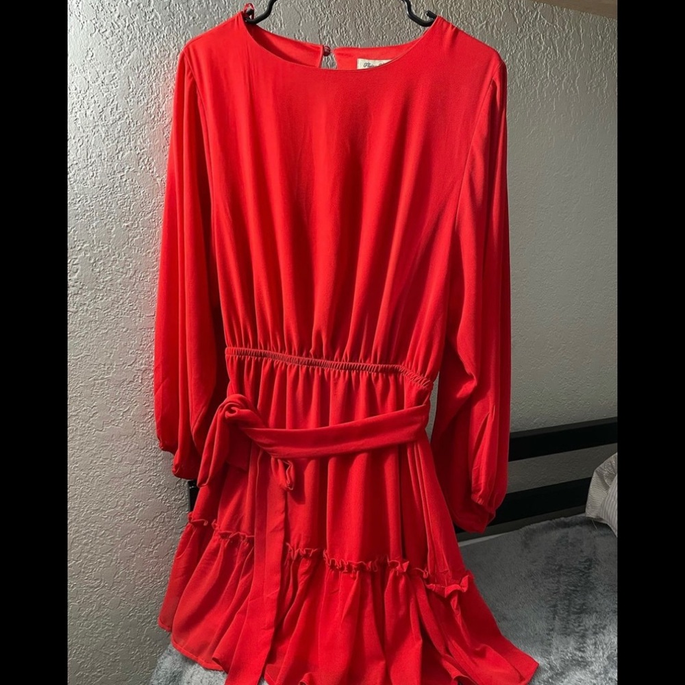 Red dress